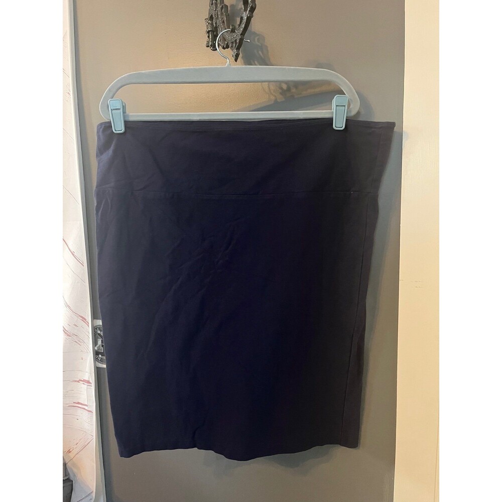 Torrid size 3 navy blue mini pencil skirt